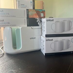 Cricut Mug Press with Infusible Ink Sheets and Mug Blanks